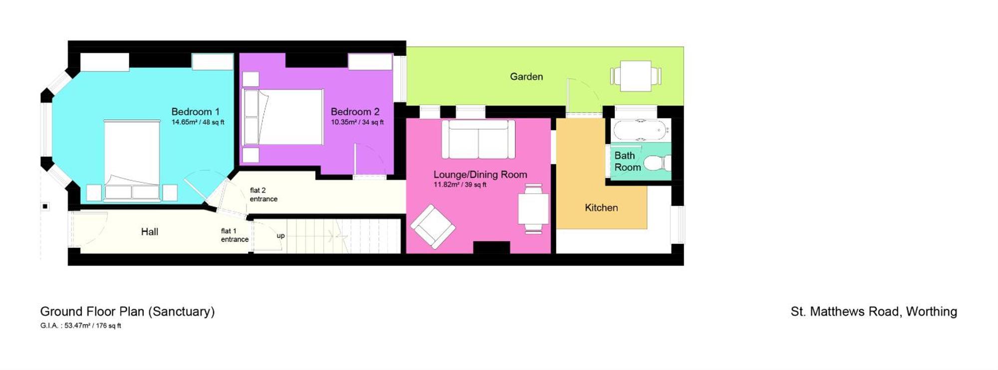 Appartamento Sanctuary-By-Sea Worthing Esterno foto